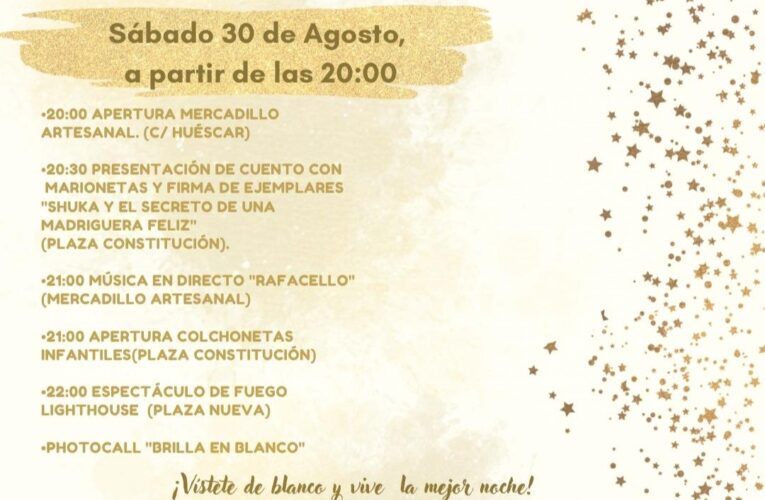CASTILLEJAR: Mercadillo de artesanía, juegos infantiles y música en directo para una Noche en Blanco ibicenca